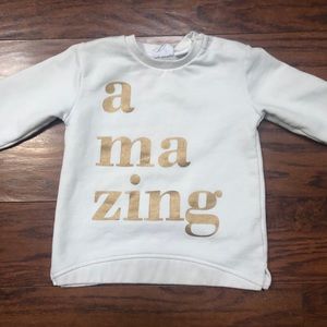 Zara “Amazing” sweater